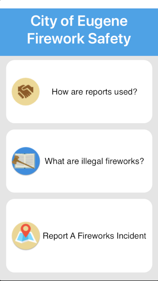 #2. Fireworks Alert (iOS) 由: City of Eugene