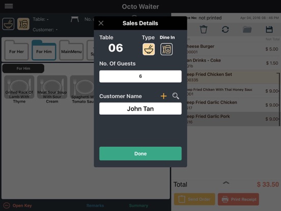 Screenshot #5 pour Octopus Waiter