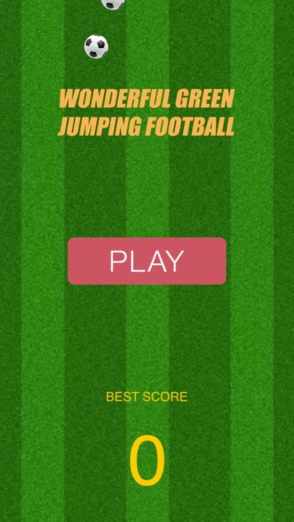 Wonderful GreenJumpingFootball