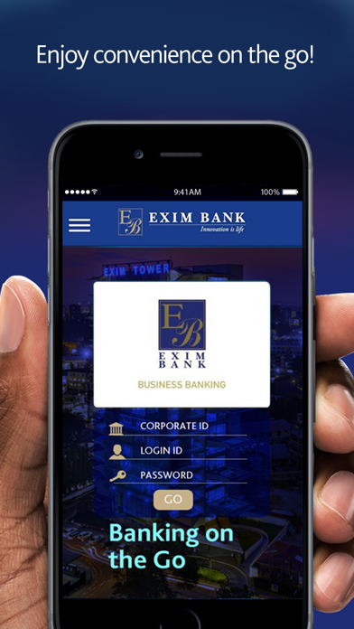 Exim Online Banking - Business Screenshot