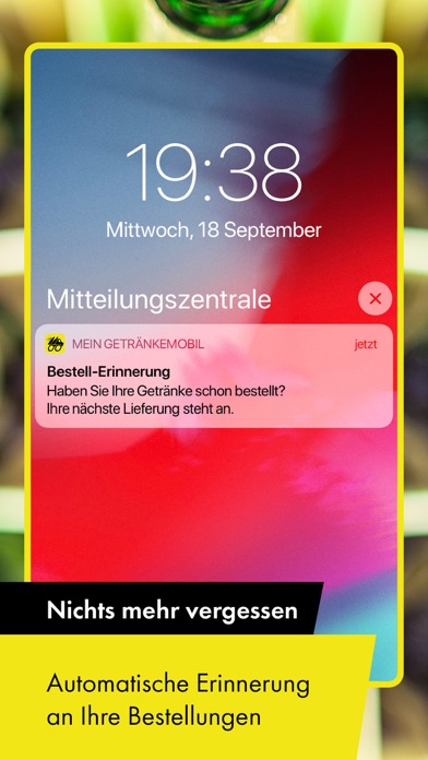 mein Getränkemobil Screenshot