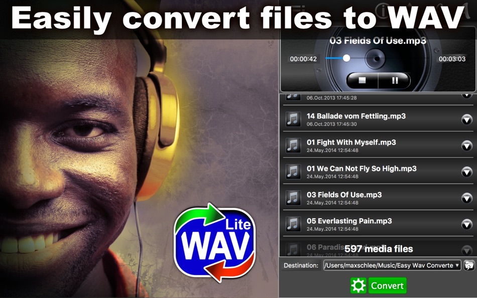 Easy Wav Converter Lite - 1.23 - (macOS)