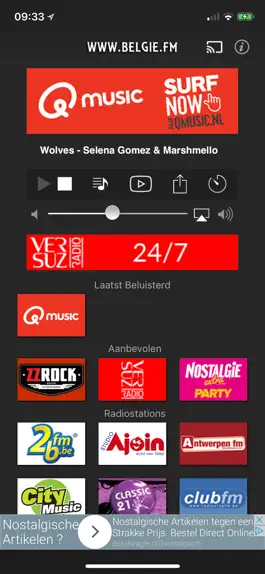 Game screenshot Belgie.FM Radio apk