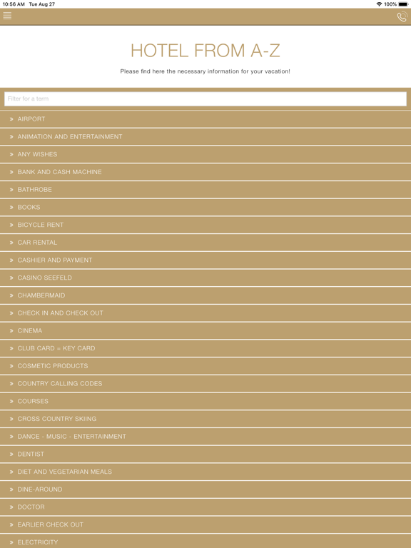 Screenshot #5 pour Das Kaltschmid Concierge