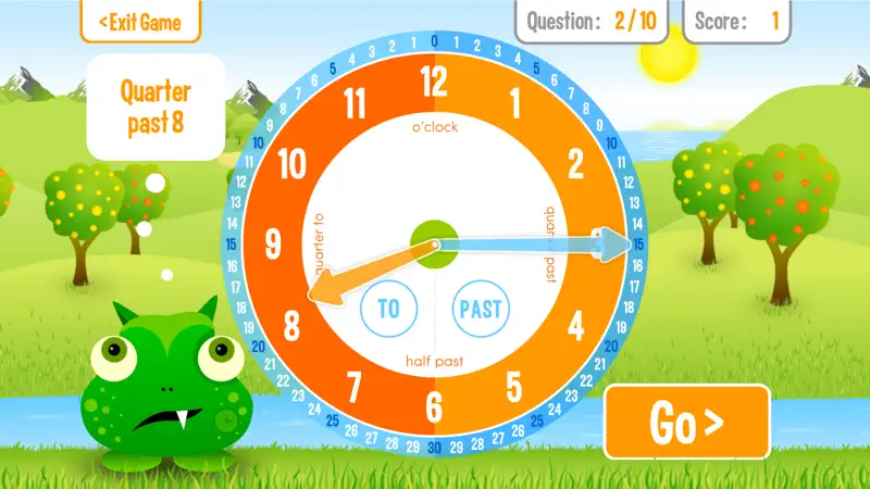 Squeebles Tell The Time screenshot 1 of 10