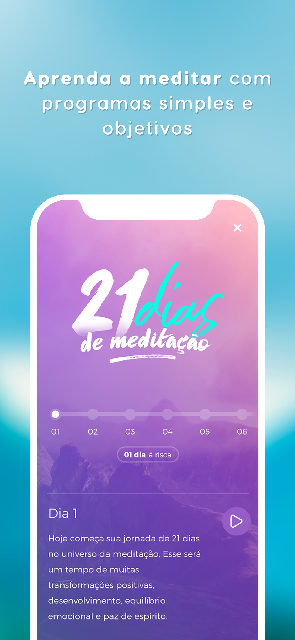 Screenshot do app Zen