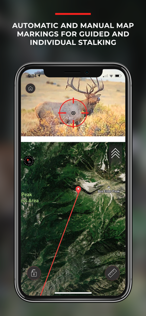 ‎Lenzmark Hunt Hunting App, GPS Screenshot