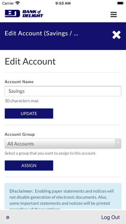 Bank of Delight Mobile Banking screenshot-6