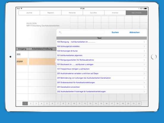 Screenshot #6 pour SORBA Rapport