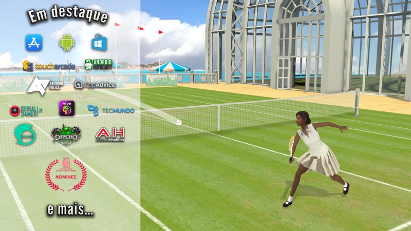 Tênis 1920: jogo de esporte screenshot 6