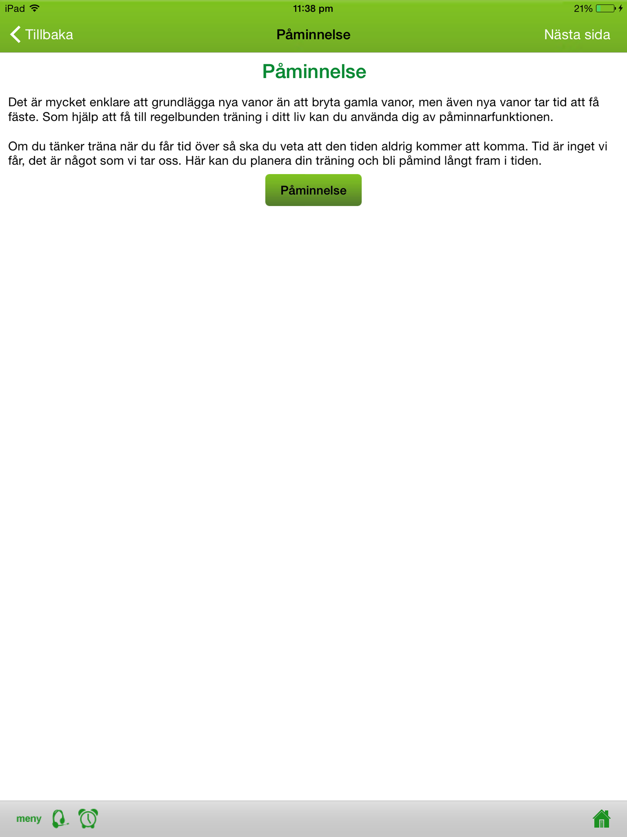 Nå dina mål screenshot 8