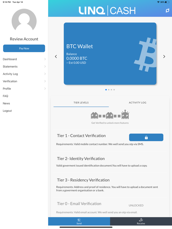 Screenshot #4 pour LinqCash