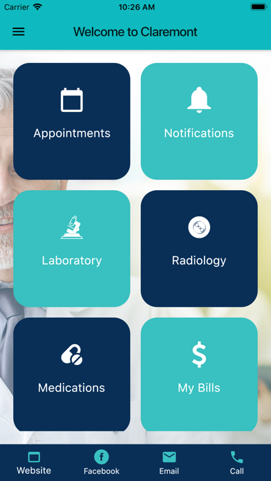 Claremont-Clinics screenshot 2