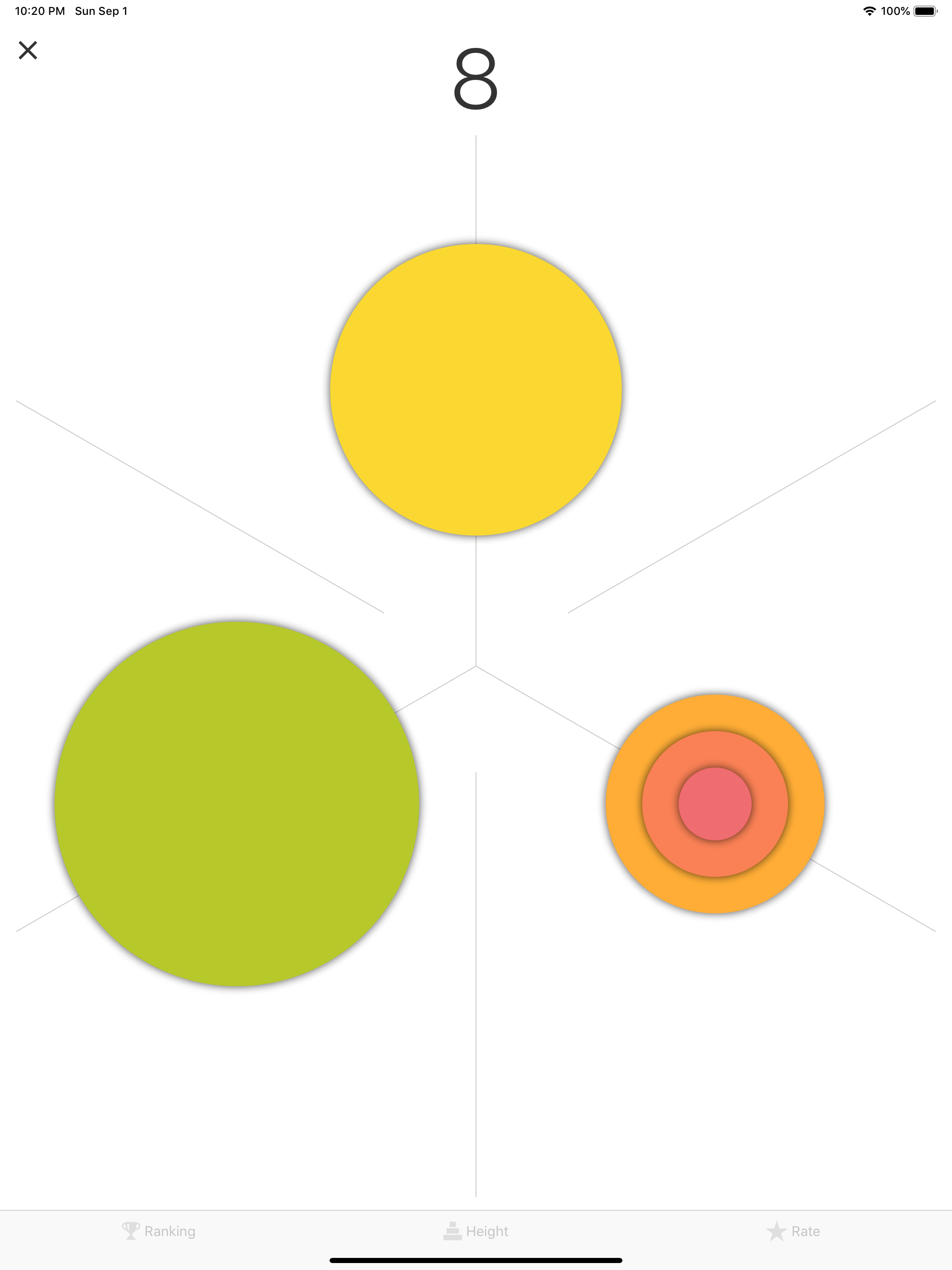 Tower of Hanoi - Top View