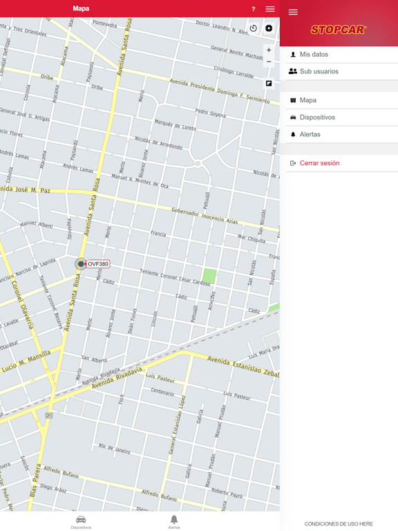Stopcar App iPad screenshot 5