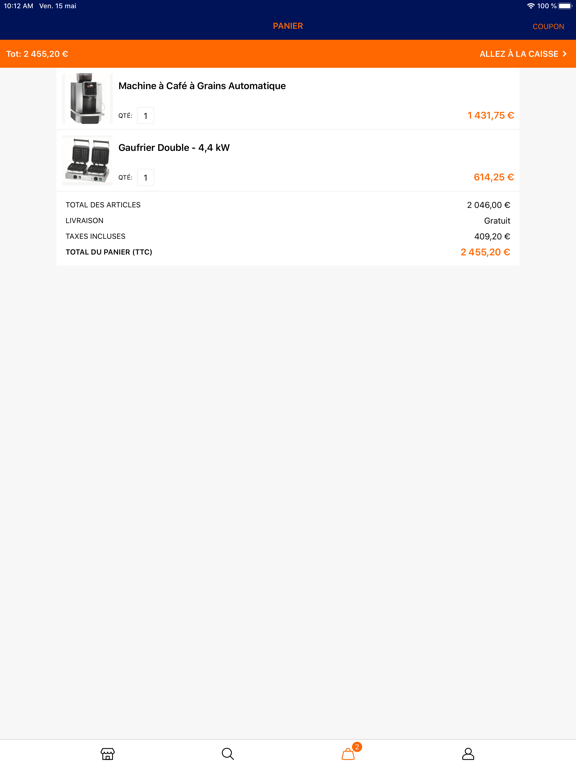 MaCuisinePro iPad screenshot