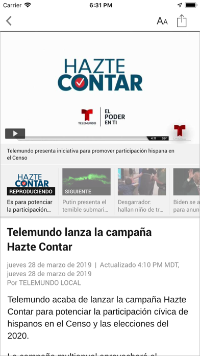 Telemundo Utah: Noticias y más screenshot 2