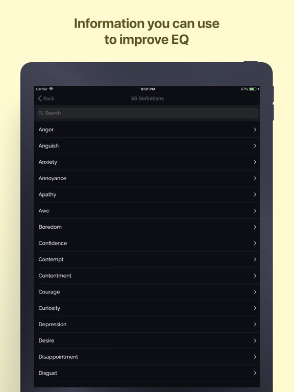 Screenshot #6 pour Emotions Dictionary