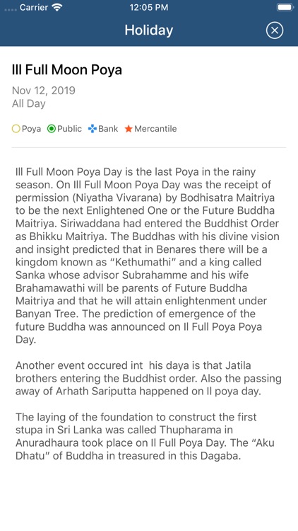 myDay - Sri Lankan Calendar screenshot-7