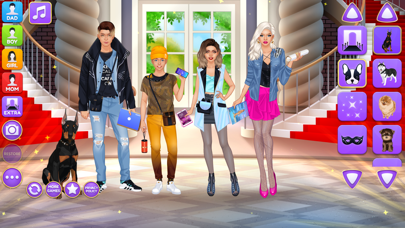 Superstar Family Dress Up Game Screenshot