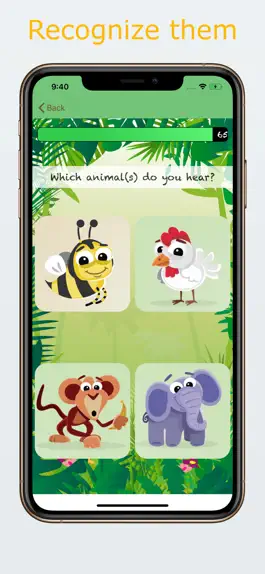 Game screenshot Animals and sounds quiz apk