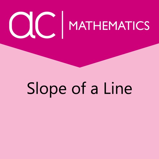 The Slope of a Line icon