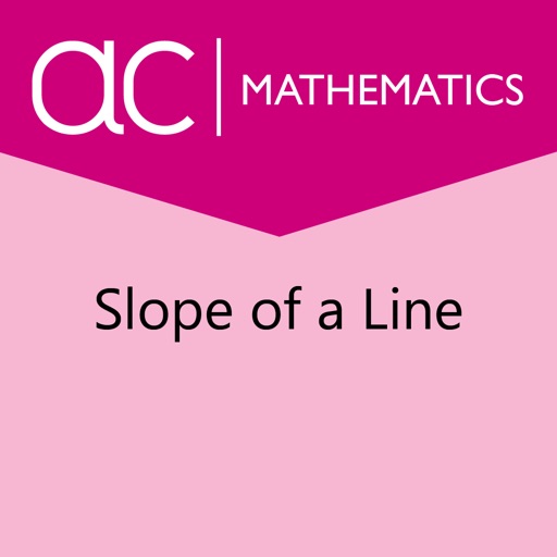 The Slope of a Line