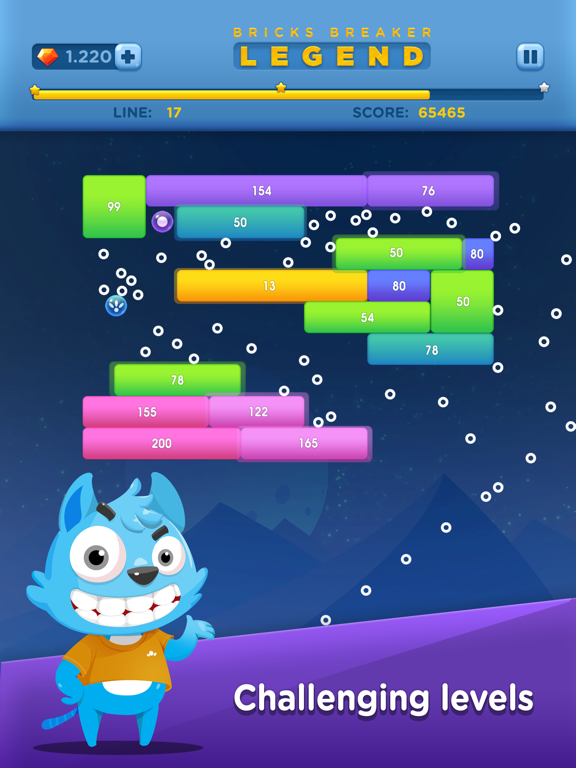 Screenshot #6 pour Bricks Breaker Legend