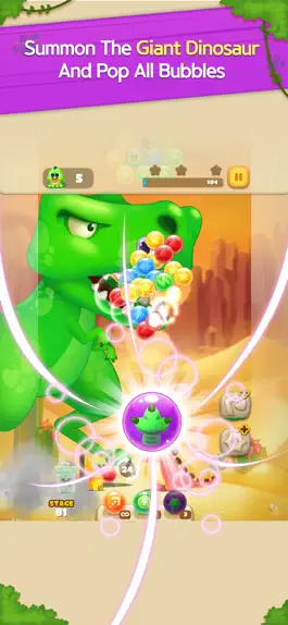 Game screenshot Bubble Shooter: Dino Friends apk