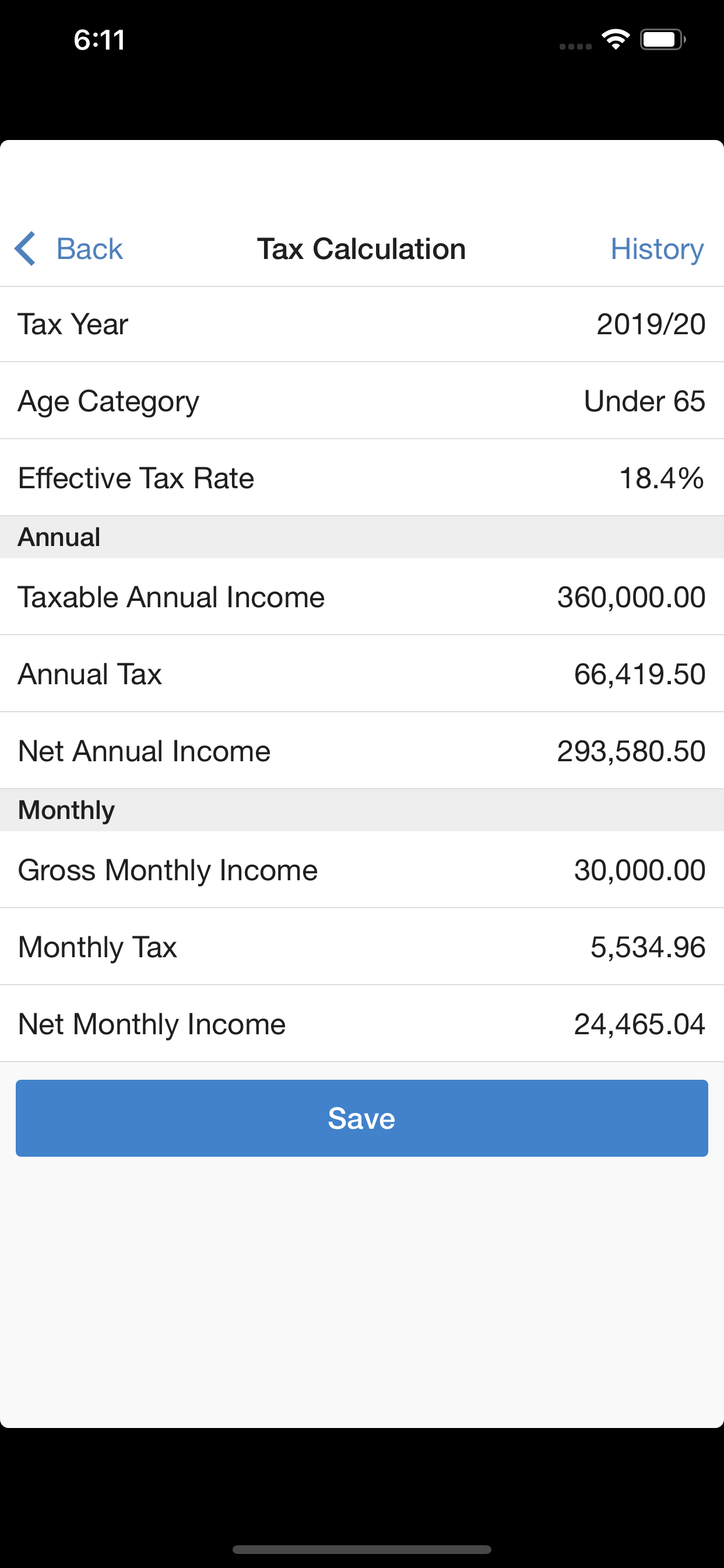 Pocket Tax SA
