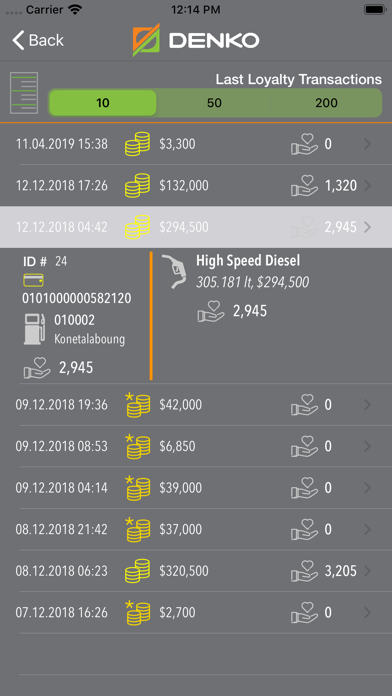 Denko Rewards iPhone screenshot 4 - Travel app