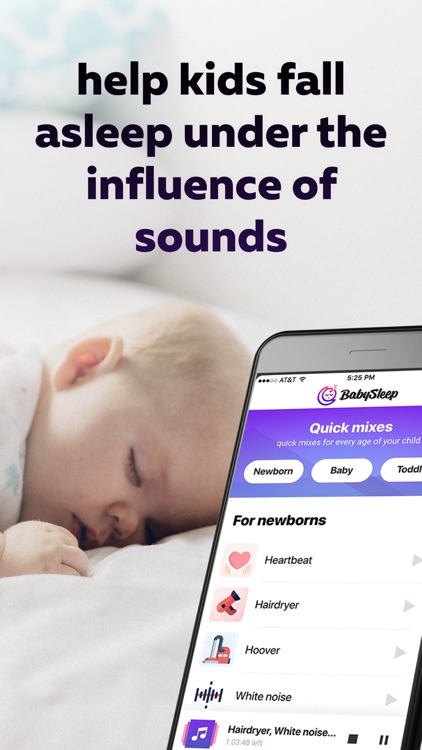 BabySleep - Sounds for sleep