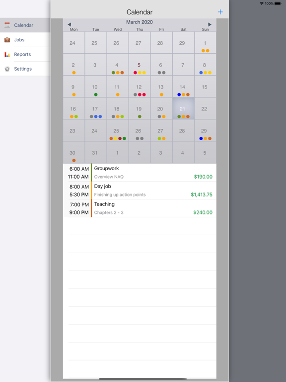 Screenshot #1 for Salarybook - Time Tracker