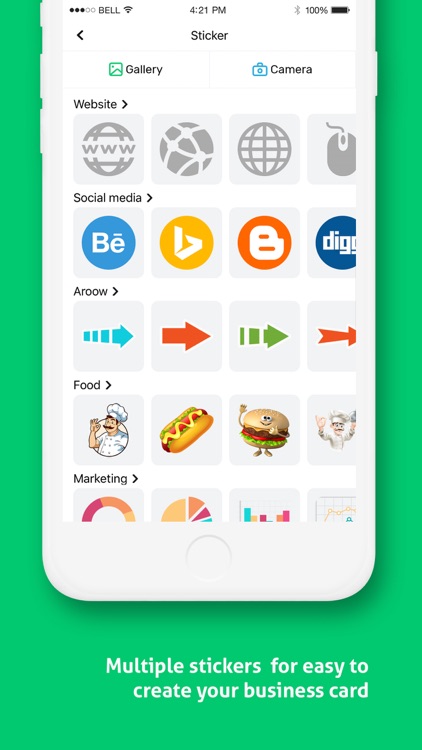 Business Card Maker E-card screenshot-6