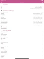 font info ipad capturas de pantalla 1