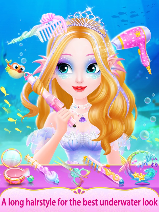 Princess Hairstyles Dress up Game