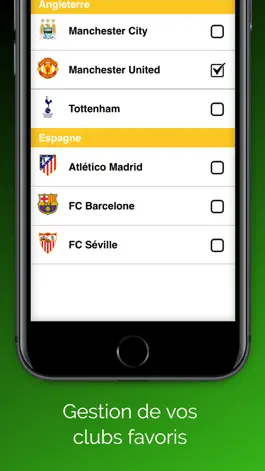 Game screenshot Programme TV Foot apk