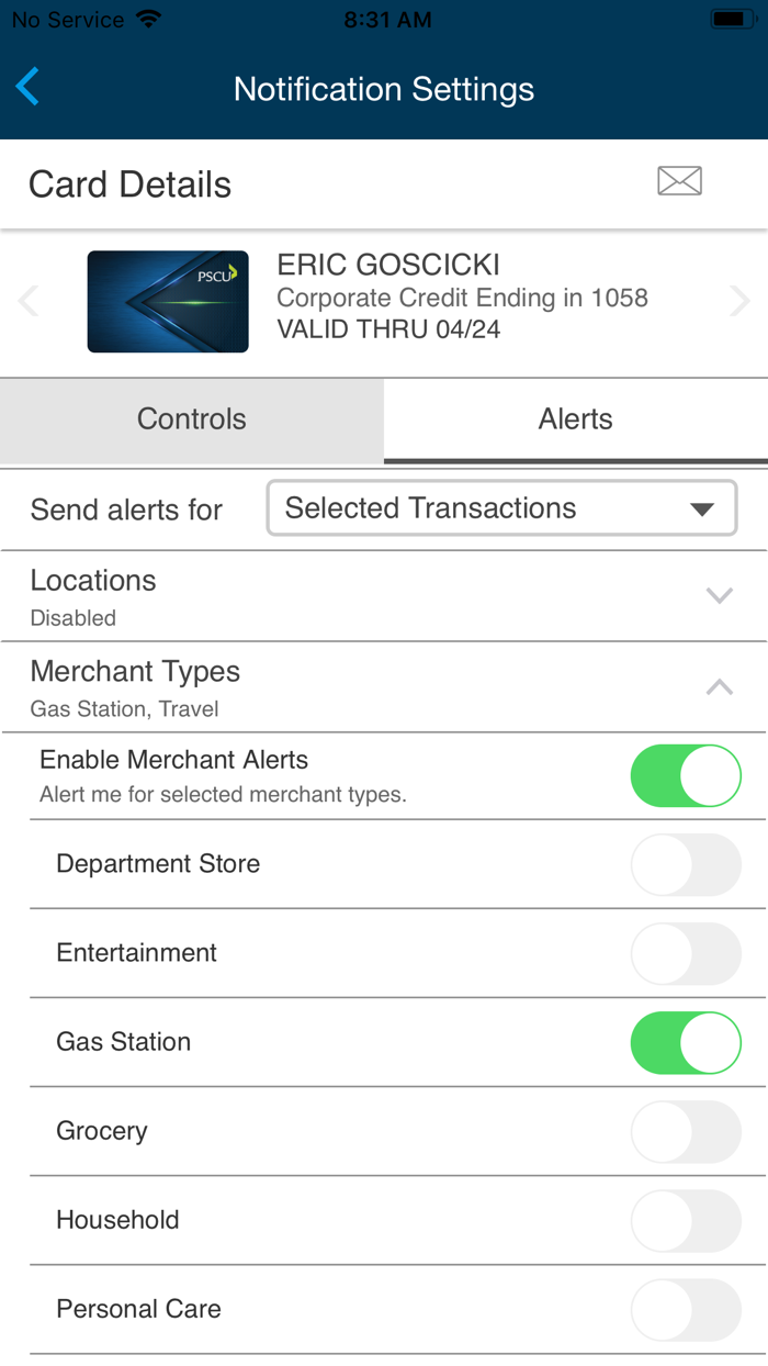 PSCU Corporate Cards