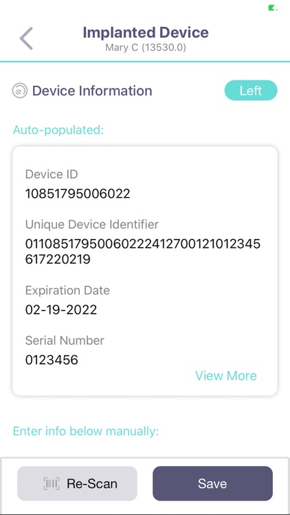 NBIR Barcode Scanner screenshot-4