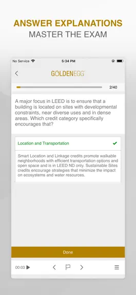 Game screenshot LEED GA Practice Test Prep hack