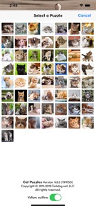 Cat Puzzles screenshot #1 for iPhone