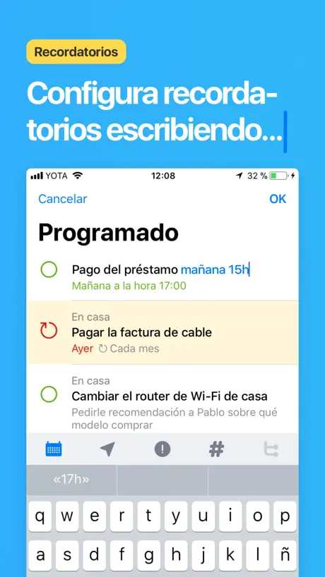 Pocket Lists: listas de tareas