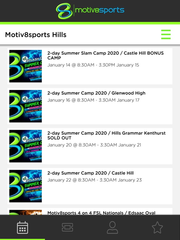 Screenshot #4 pour Motiv8sports