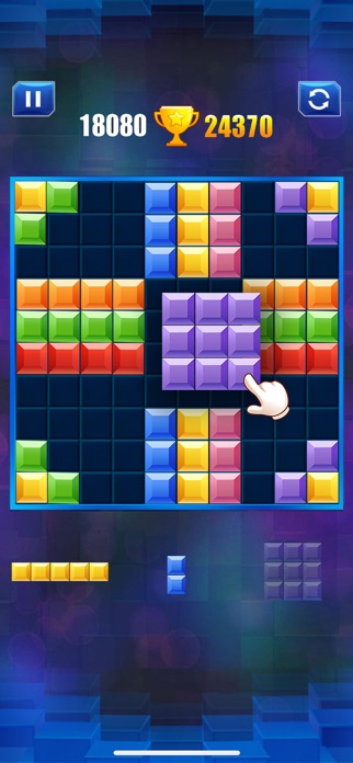 ブロックパズル - 古典的テトリスブロックパズルゲーム スクリーンショット3