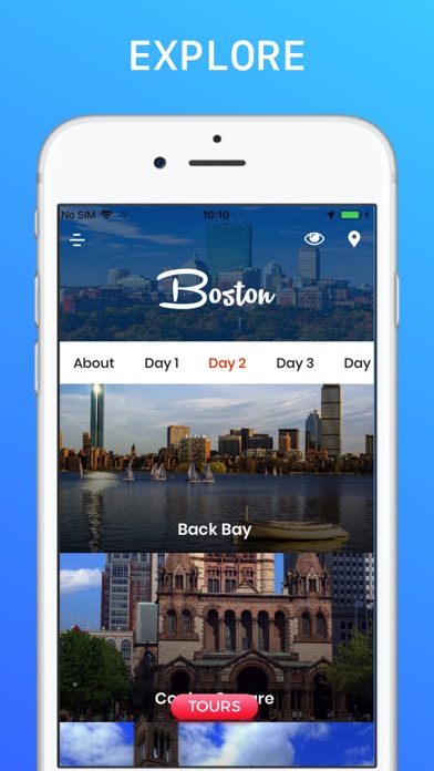 Boston Travel Guide . Screenshot