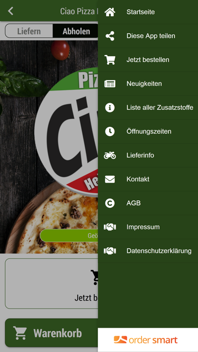 Screenshot #3 pour Ciao Pizza Heimservice