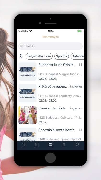 Budapest Sport App