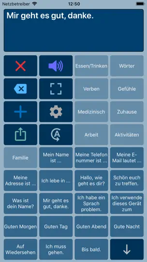 Screenshot von SprachAssistent Schalter auf dem iPhone 3