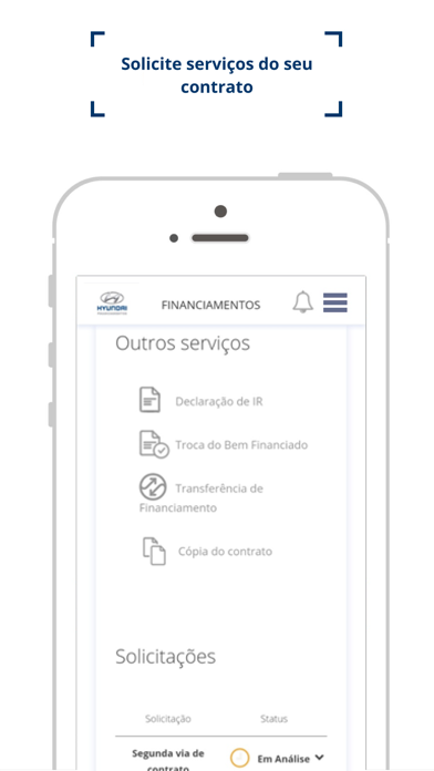 Hyundai Financiamentos Screenshot