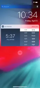 Kuwait Prayer Times screenshot #3 for iPhone